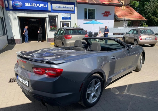 Chevrolet Camaro cena 126000 przebieg: 23000, rok produkcji 2020 z Korsze małe 37